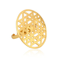 Navyoni Ring (18kt Gold Micron)