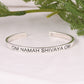 Om Namah Shivaya Om Bracelet  925 Sterling Silver