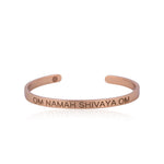 Om Namah Shivaya Om Bracelet (Brass)