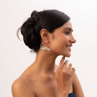 Self Love Loop Earrings (92.5 Sterling Silver)