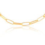 Paperclip Bracelet - Thin (18Kt Gold Micron)
