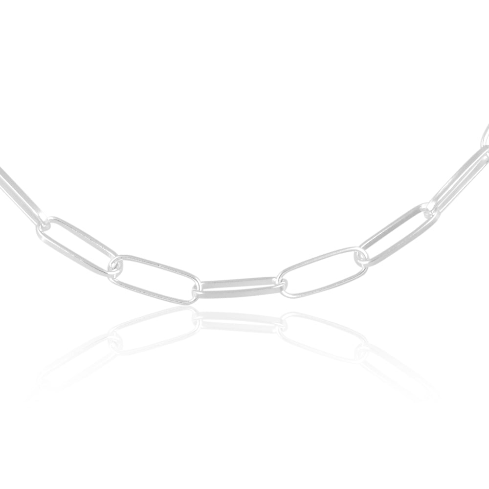 Paperclip Bracelet (92.5 Sterling Silver)