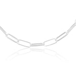 Paperclip Bracelet (92.5 Sterling Silver)