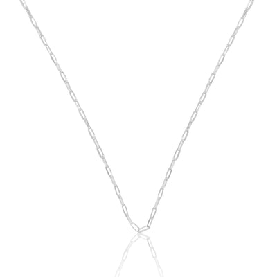 Paperclip Chain (92.5 Sterling Silver)