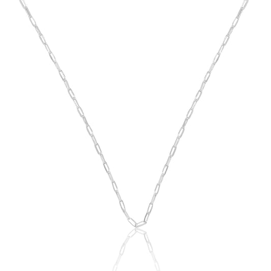 Paperclip Chain (92.5 Sterling Silver)
