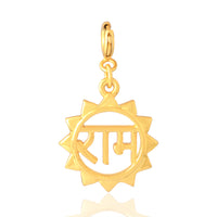 Ram Charm (18kt Gold Micron)