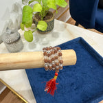 Powerful Rudraksh Mala with Sphatik