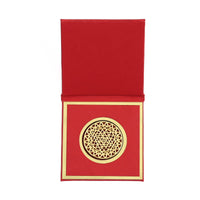 Shree Chakra Coin: 25mm (Silver with Gold Plating)