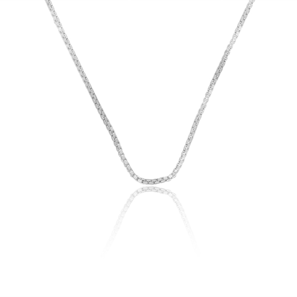 Strength with Significance Silver Chain - 24+2 inches