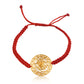 Shree Chakra Bracelet with Red Cord