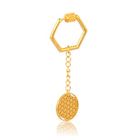 Seed of Life Keychain (18kt Gold Micron)
