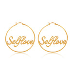 Self Love Loop Earrings (18kt Gold Micron)