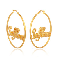 Self Love Loop Earrings (18kt Gold Micron)