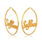 Self Love Loop Earrings (18kt Gold Micron)