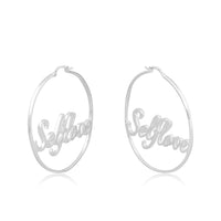 Self Love Loop Earrings (92.5 Sterling Silver)