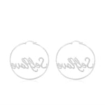 Self Love Loop Earrings (92.5 Sterling Silver)