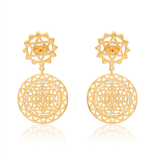 Shree Chakra Earrings