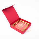 Shree Chakra Wall Hanging Decor 120mm (18kt Gold Micron)