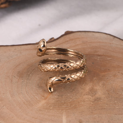 Snake Ring Brass