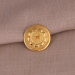 Stram Yantra Round Coin (18kt Gold Micron)