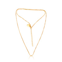 Strength with Significance Chain 26inch  Silver with Gold Plating