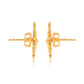 Surya: The Radiant Sun Earring (18kt Gold Micron)