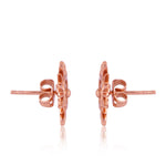 Surya: The Radiant Sun Earrings (18kt Rose Gold Micron)
