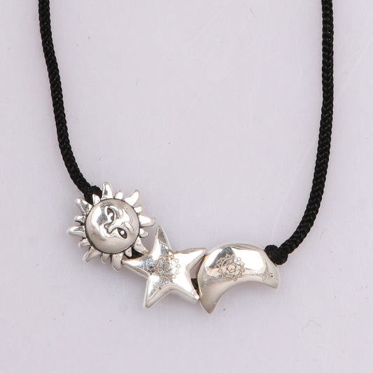 Sun Moon Star Necklace