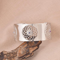 The Intuitive Oracle Cuff (92.5 Sterling Silver)