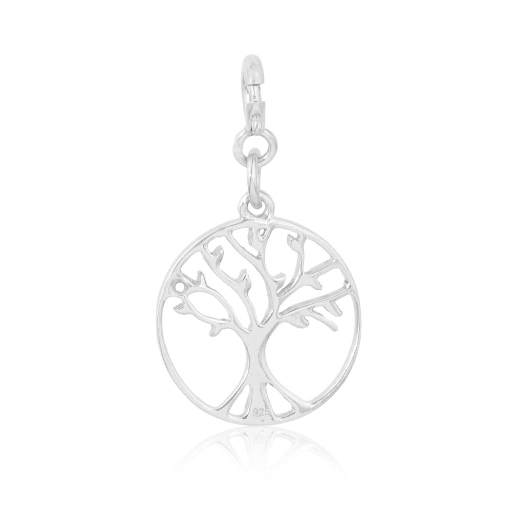 Tree of Life Charm  Silver