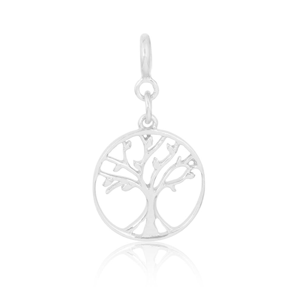 Tree of Life Charm  Silver