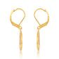 Tree of Life Earrings  Brass with Gold Plating