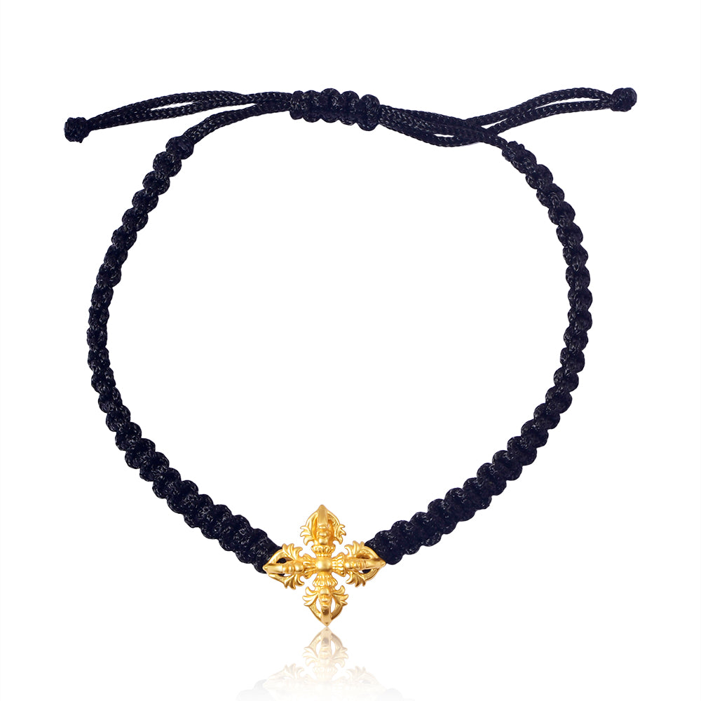 Vajra Bracelet - Silver with Gold Plating