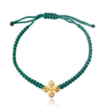 Vajra Bracelet - Silver with Gold Plating