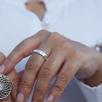 Aura Enhancer Atlantis Ring 3mm - Self Love Jewels