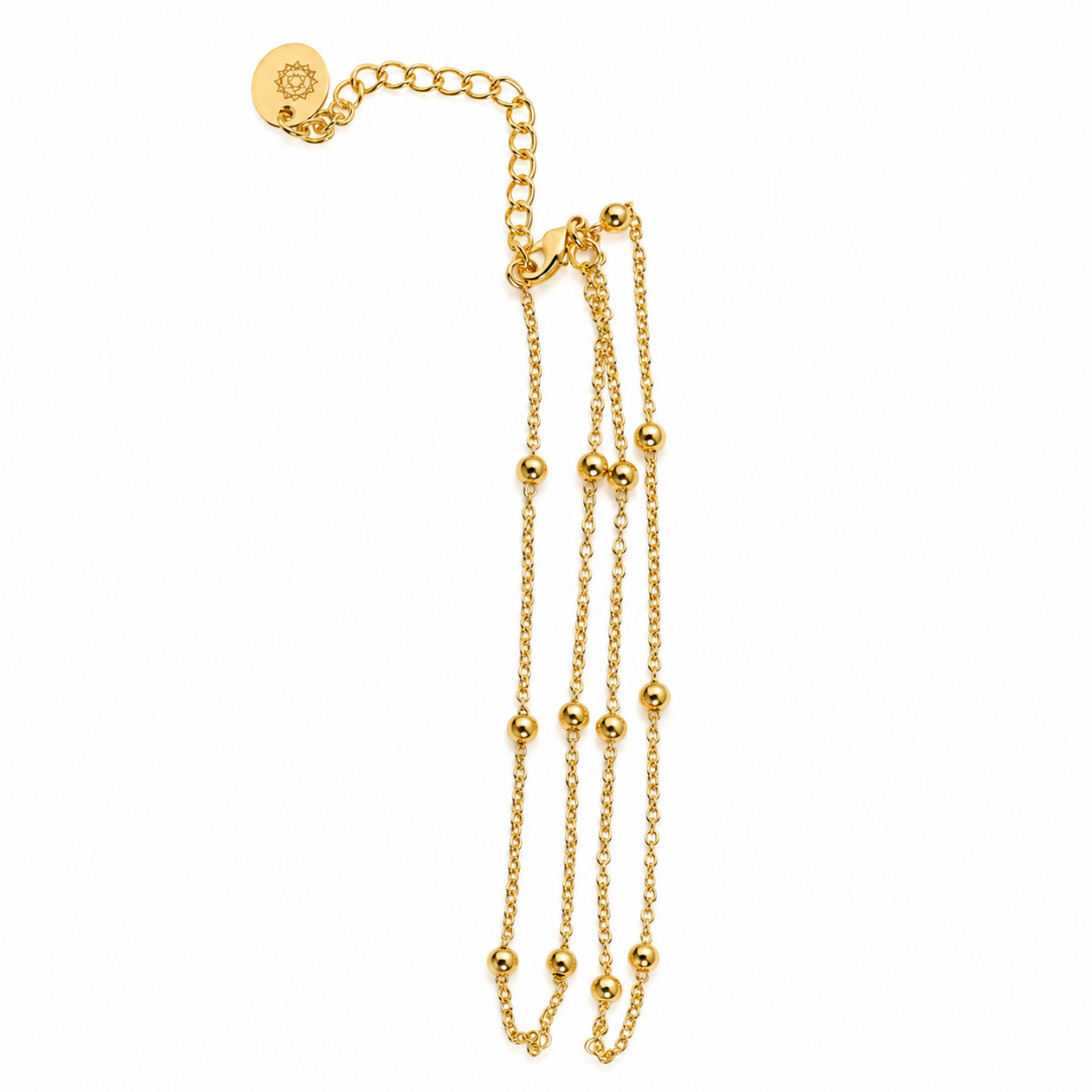 Ball Chain 18kt Micron Gold Plated
