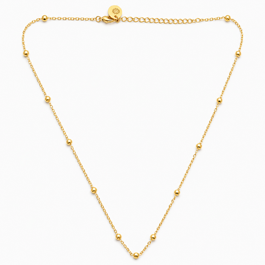 Ball Chain 18kt Micron Gold Plated