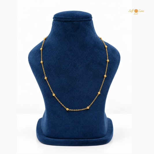 Ball Chain 18kt Micron Gold Plated