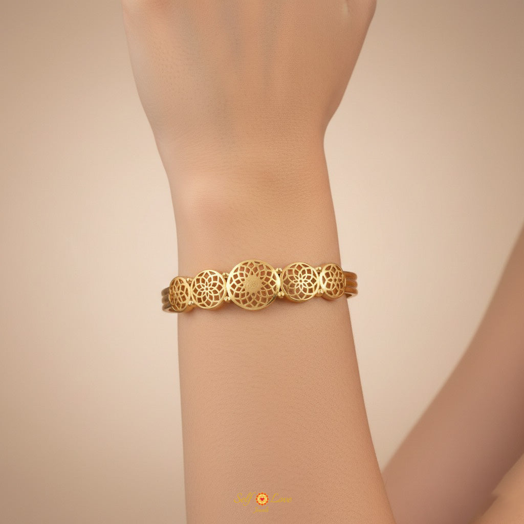 Energy Generator Cuff (18kt Gold Micron)