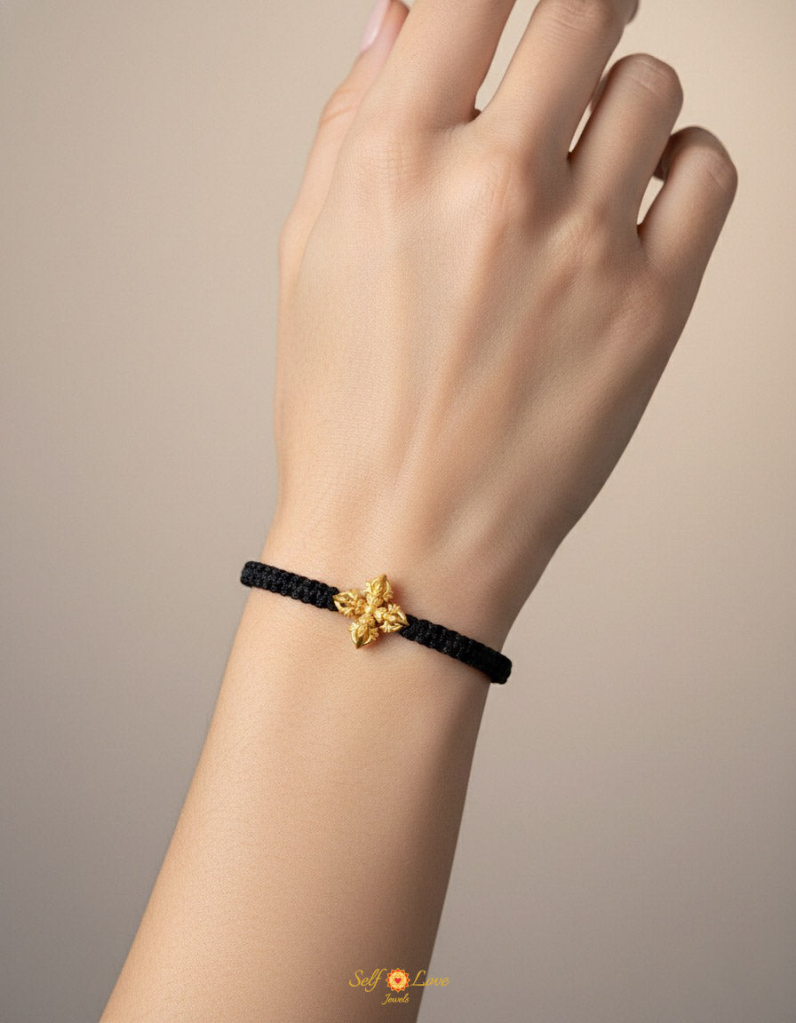 Vajra Bracelet - Silver with Gold Plating