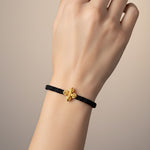 Vajra Bracelet - Silver with Gold Plating