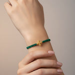 Vajra Bracelet - Silver with Gold Plating