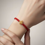 Vajra Bracelet - Silver with Gold Plating
