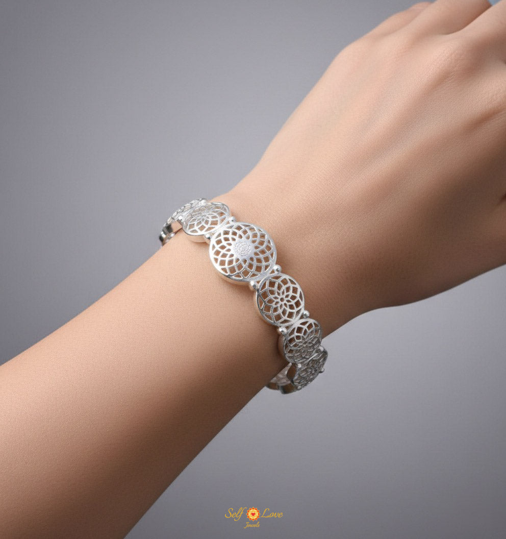 Energy Generator Cuff (92.5 Sterling Silver)