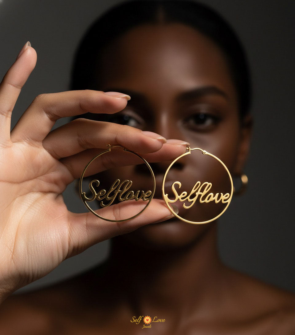 Self Love Loop Earrings (18kt Gold Micron)
