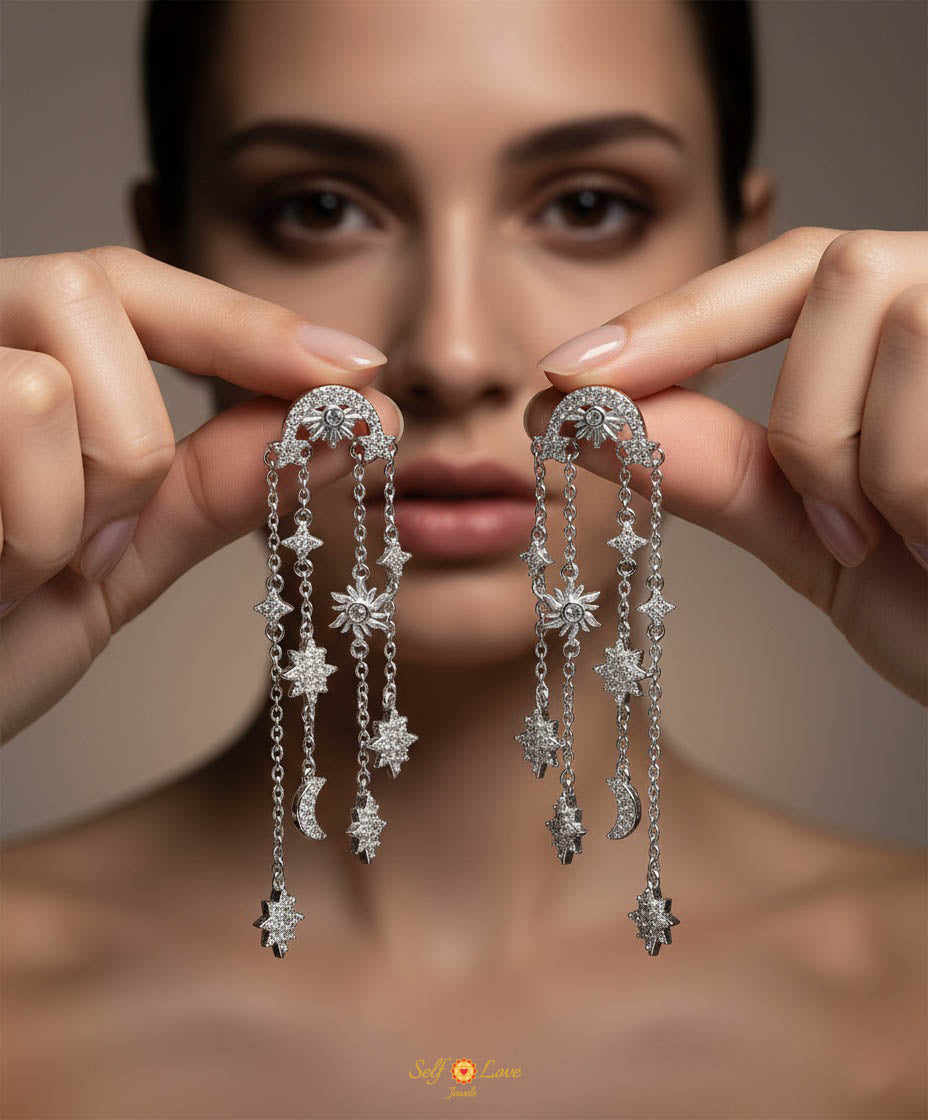 Celestial Collection Earrings 92.5 Sterling Silver