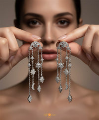 Celestial Collection Earrings 92.5 Sterling Silver