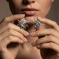 Surya: The Radiant Sun Earrings (92.5 Sterling Silver)