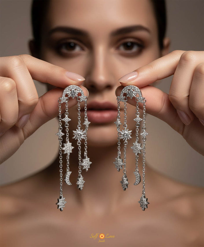 Celestial Collection Earrings 92.5 Sterling Silver