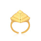 Egyptian Pyramid Ring Brass - Self Love Jewels